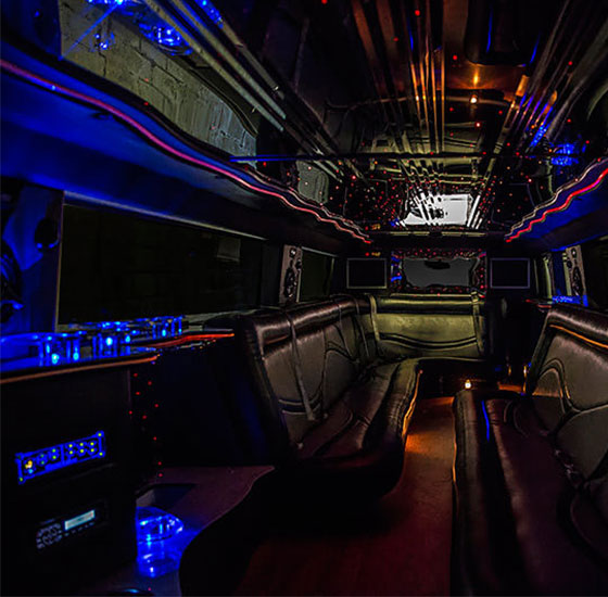 hummer limo amenities