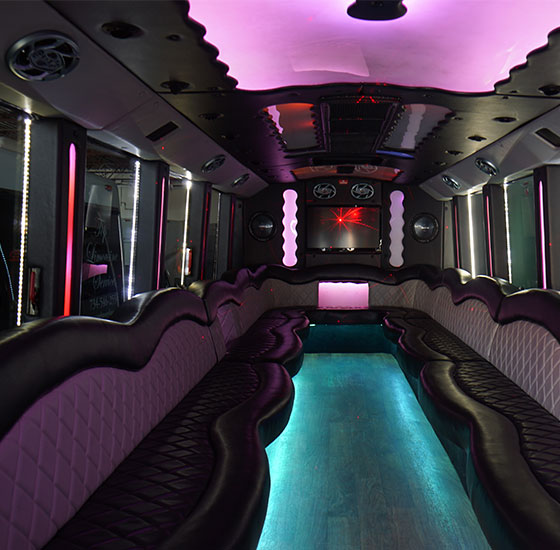 party bus sound system